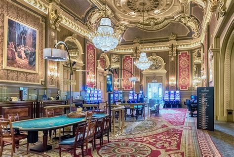 Interiors of Monte Carlo Casino, gambling and entertainment complex