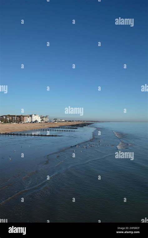 Low Tide Beach Stock Photo - Alamy