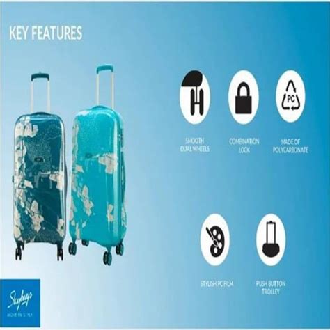 Blue Vip Trolley Bag Size Dimension X X Cm At Rs In Bhubaneswar