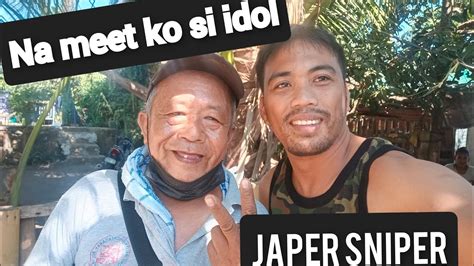 Na Meet Ko Si Idol Japer Sniper YouTube