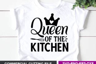 Queen Of The Kitchen Svg Graphic By Svg Print Design Creative Fabrica