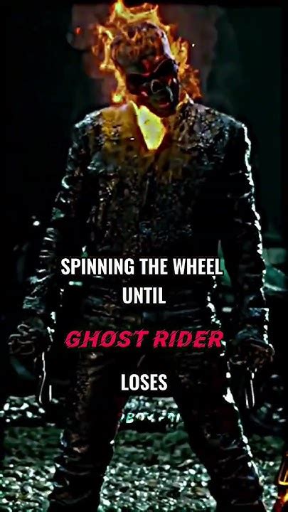 Spinning The Wheel Until Ghost Rider Loses Marvel Vs Dc Starboy