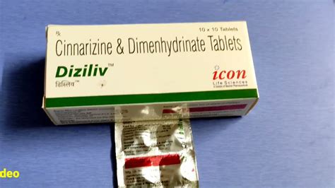 Dizliv Tablet For Vertigo Diziness Vomiting Nausea Uses And Sideeffects Review Medicine