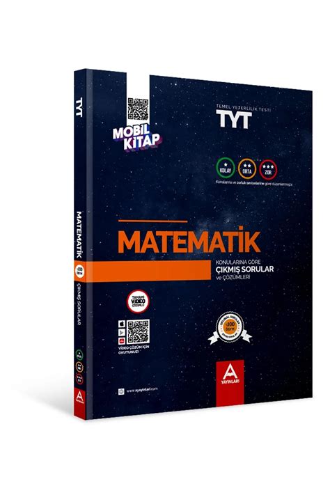 A Yayınları Tyt Matematik Konularına Ve Zorluk Derecesine Göre Çıkmış