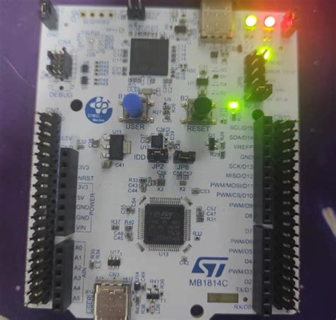 【nucleo H533re评测】 点亮小灯 Stm32团队 St意法半导体中文论坛