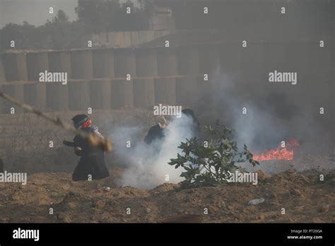 Oktober 5 2018 Al Buraj Flüchtlingslager Gaza Palästina