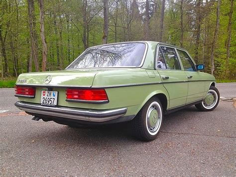 My Green W123 For Daily Stanceworks Mercedes Benz Cars Mercedes