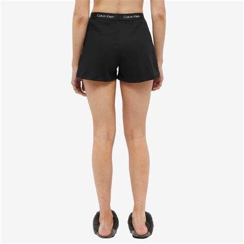 Calvin Klein Sleep Shorts Black End Gb