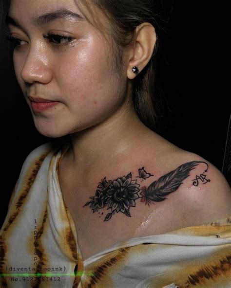 Watercolor Tattoo Letter Butterfly Tattoos Tatuajes Tattoo
