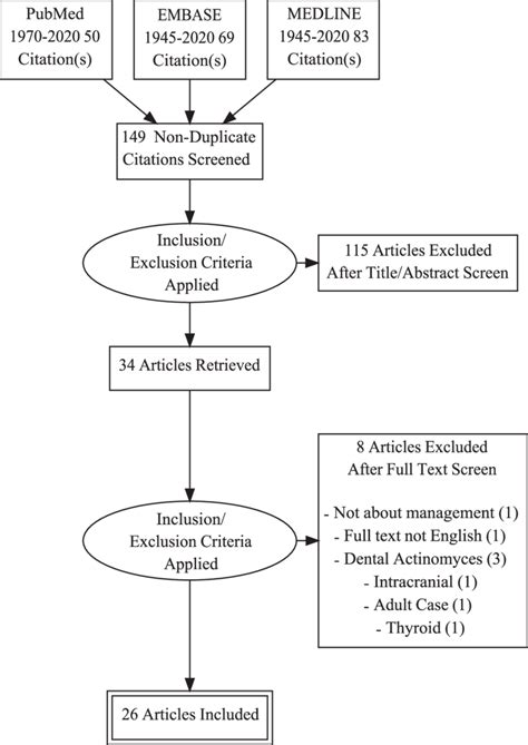 Flow Diagram Showing The Literature Review Process For This Literature