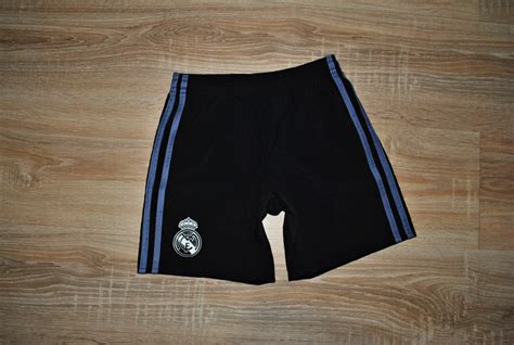 Adidas Kr Tkie Spodenki Real Madryt Logo Bdb Allegro Pl