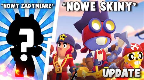 Brawl Stars UPDATE Nowy ZADYMIARZ Nowe SKINY YouTube