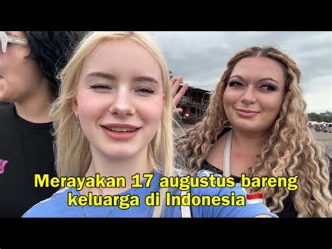 BULE BARBIE MERAYAKAN KEMERDEKAAN INDONESIA 17 AUGUSTUS YouTube