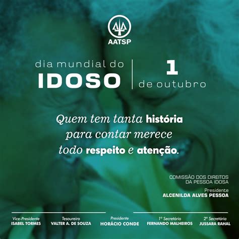 AATSP Dia Mundial Do Idoso 2021 AATSP