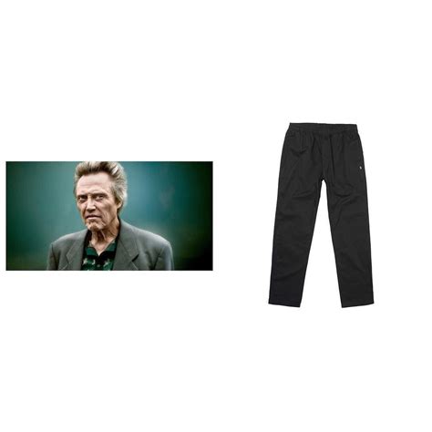Christopher Walken And Stussy Beach Pant Black Beach Pants Black Pants
