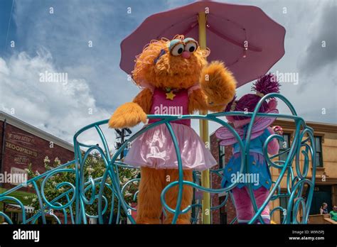 Orlando Florida August 07 2019 Abby Cadabby And Zoe On Colorful