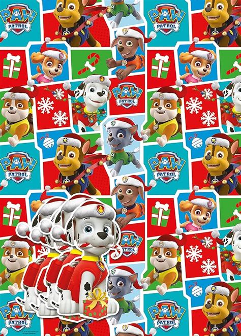 Danilo Promotions Ltd Paw Patrol Christmas Wrapping Paper