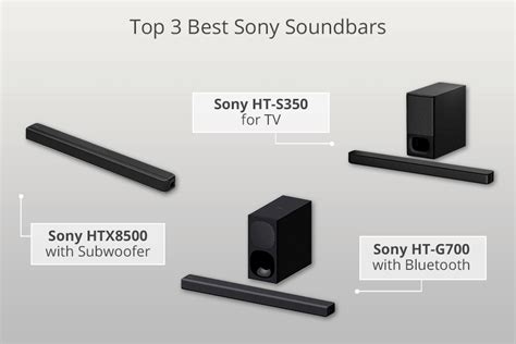 5 Best Sony Sound Bars in 2024