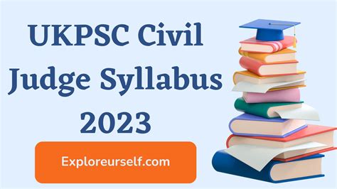 Ukpsc Civil Judge Syllabus 2023 And Exam Pattern Pdf Download