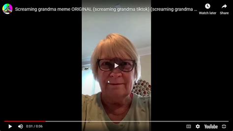 Screaming Grandma Funny Meme That Will Make Up Laugh Youtube