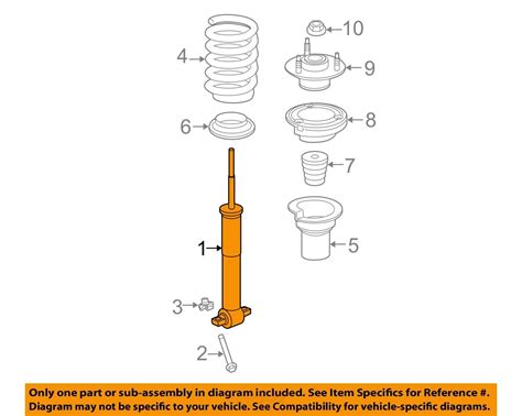 GM OEM Front Suspension Strut 84059852 EBay