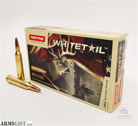 ARMSLIST For Sale Norma Whitetail 7mm Rem Mag Ammunition 150 Grain