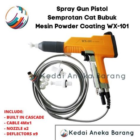 Jual Electrostatic Spray Gun Shell Wx Wx High Voltage Hv