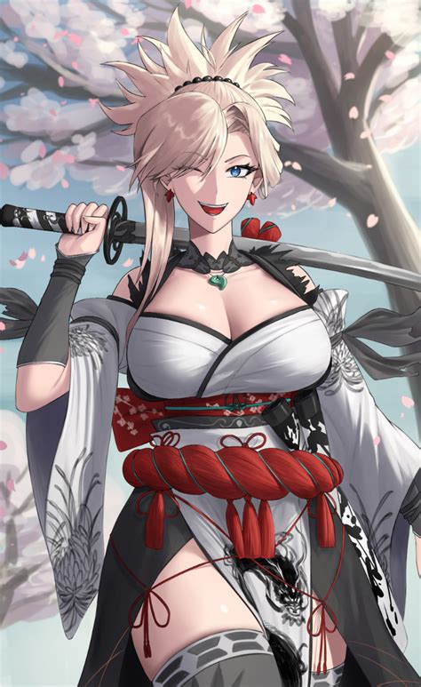 Berserker Fate Samurai Remnant Saber Miyamoto Musashi Image By