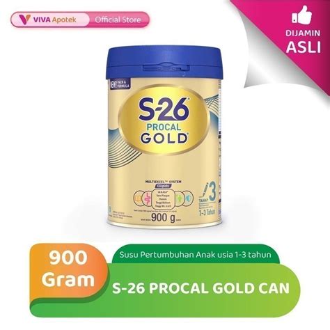 Jual S 26 Procal Gold Can Susu Pertumbuhan Untuk Anak 900 Gram