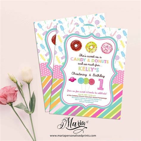 Candyland Invitation Card Candyland Invitations Birthday Invitations