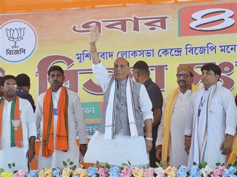 Salient Points Of Rm Shri Rajnath Singhs Address At Public Rallies In