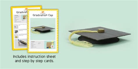 Graduation Cap Craft Instructions Teacher Made