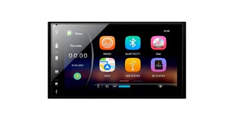 Мультимедийный центр ACV WD-6500N, 2 DIN, Bluetooth/USB/AUX/MicroSD ...