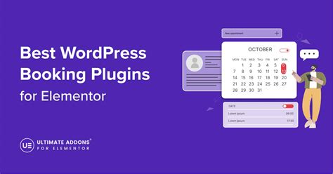 Best Wordpress Booking Plugins For Elementor In