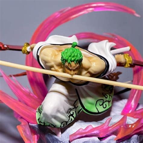 One Piece Gk Roronoa Zoro Vs Killer Battle Ver Action Figures 23cm