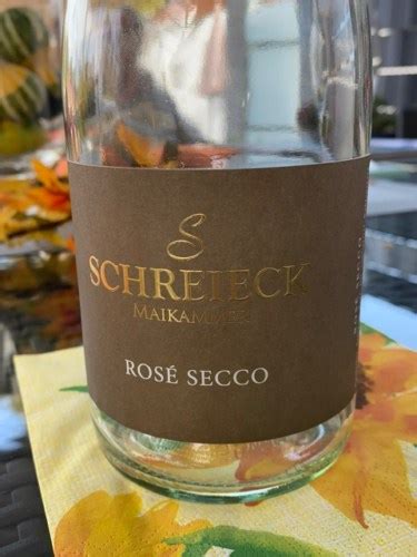 Schreieck Maikammer Rosé Secco Vivino US