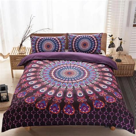 Bohemian Brand Pattern Bedding Set The National Peacock Printing