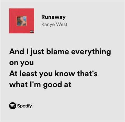 Kanye West Runaway Quotes