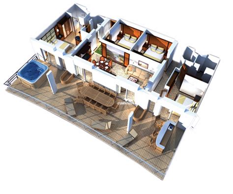 Royal Caribbean Grand Suite Floor Plan - floorplans.click