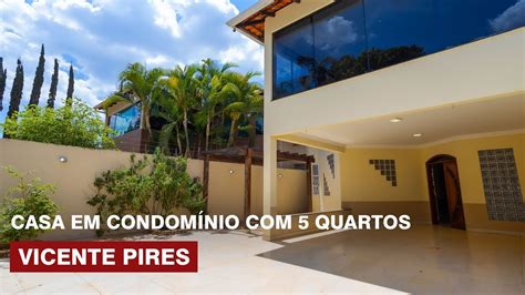 Casa em condomínio 5 quartos Vicente Pires YouTube