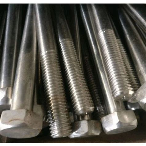 Hexagonal Stainless Steel Hex Bolt Material Grade Ss Size Size