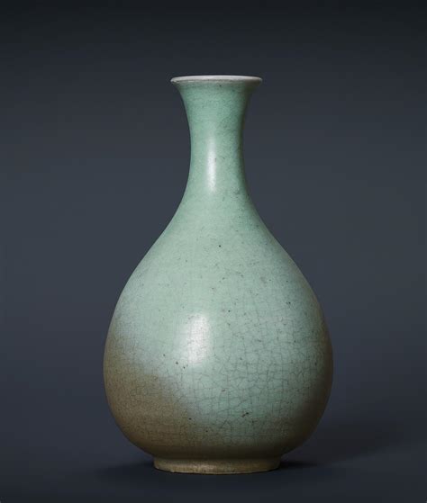 Bid Now A Rare Celadon Glazed Yuhuchun Vase Th