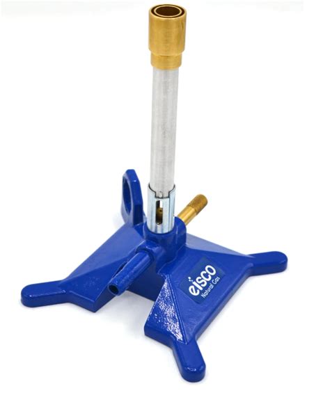 Eisco™ Bunsen Burners With Flame Stabilizer And Gas Adjustment Klm