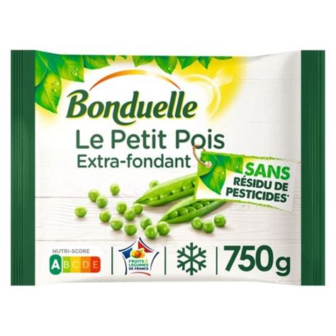 Bonduelle Petits pois fondants sans résidu de pesticides BONDUELLE