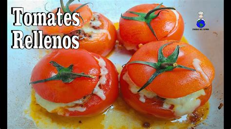 Tomates Rellenos de Carne al Horno Receta Muy Fácil y Rápida YouTube