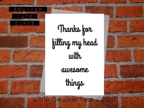 End Of Term Teacher Thank You Card Thanks For Filling My Etsy Australia