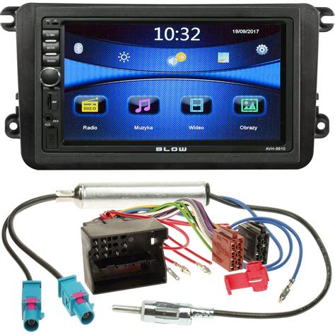 RADIO SAMOCHODOWE BLUETOOTH 2DIN USB VW TIGUAN 9954659551 Oficjalne