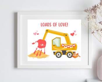 Valentines Handprint Craft, Valentines Craft, Valentines Handprint Art ...