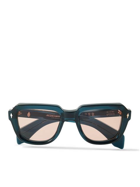 Jacques Marie Mage Taos Square Frame Acetate Sunglasses Jacques Marie