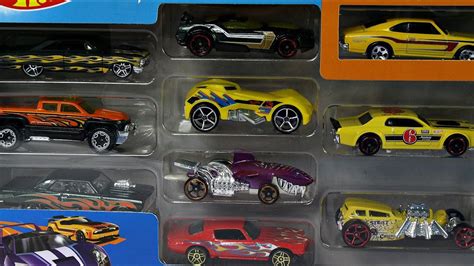 Mattel Hot Wheels Dziesi Ciopak Odjazdowych Samochodzik W Recenzja Youtube